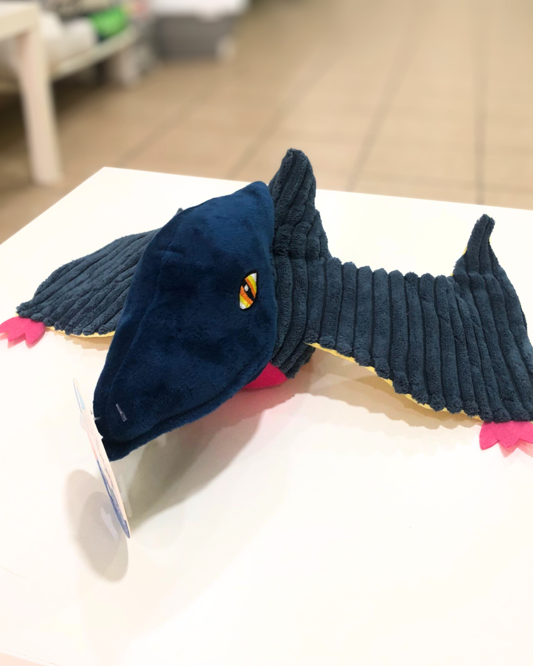 Dinossauro de Peluche Pteranodonte Azul – Duvo+