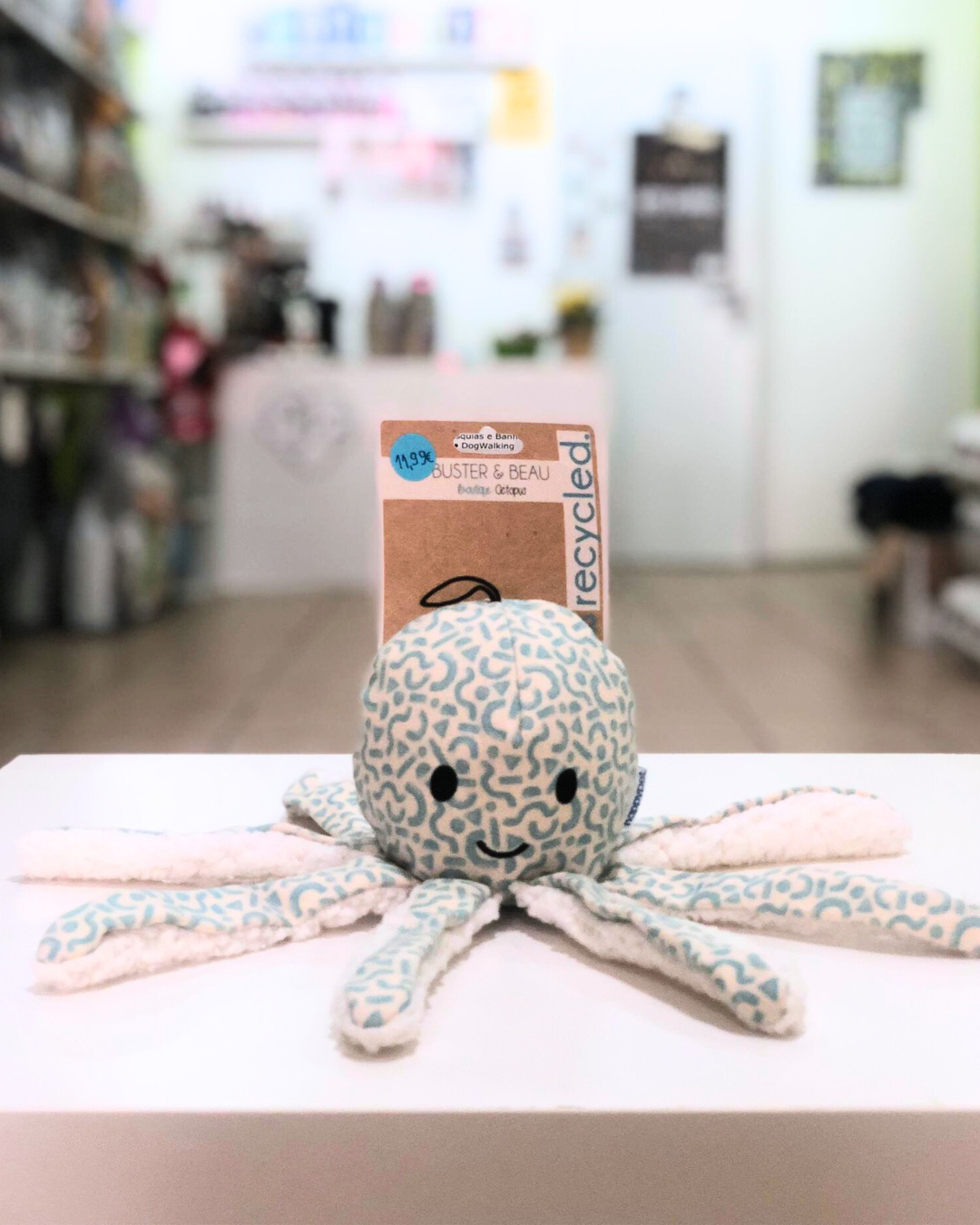 Brinquedo para Cão – "Boutique Octopus" 40x25x10 cm