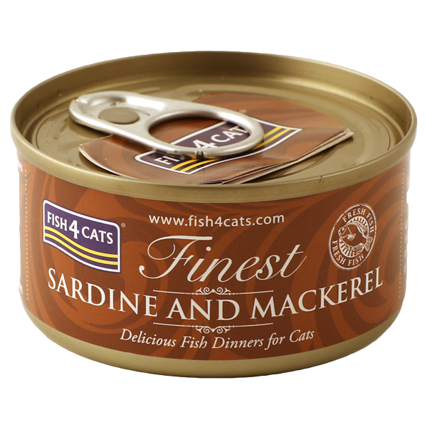 Sardinha com Cavala- Fish4Cats Finest (70g)