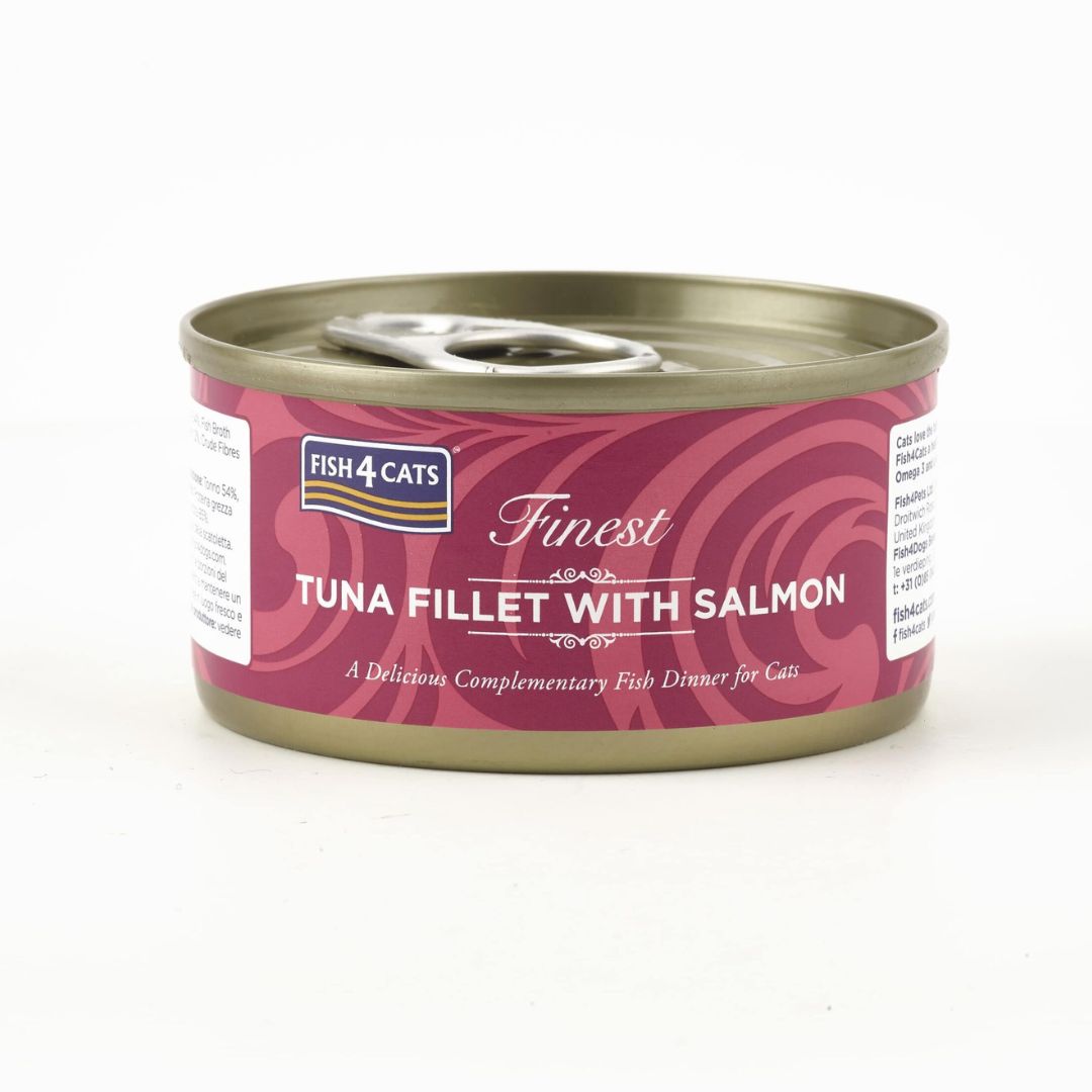 Filete de Atum com Salmão - Fish4Cats Finest (70g)