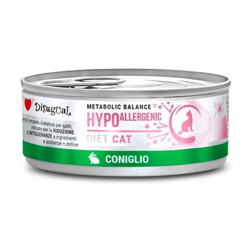 Disugual Hypoallergenic com Coelho – Alimento Húmido para Gato Adulto