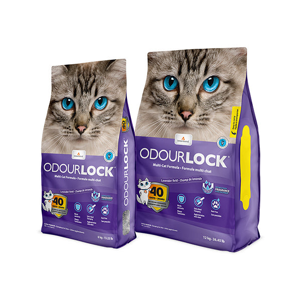 Areia Ultra Aglomerante - OdourLock - Lavanda