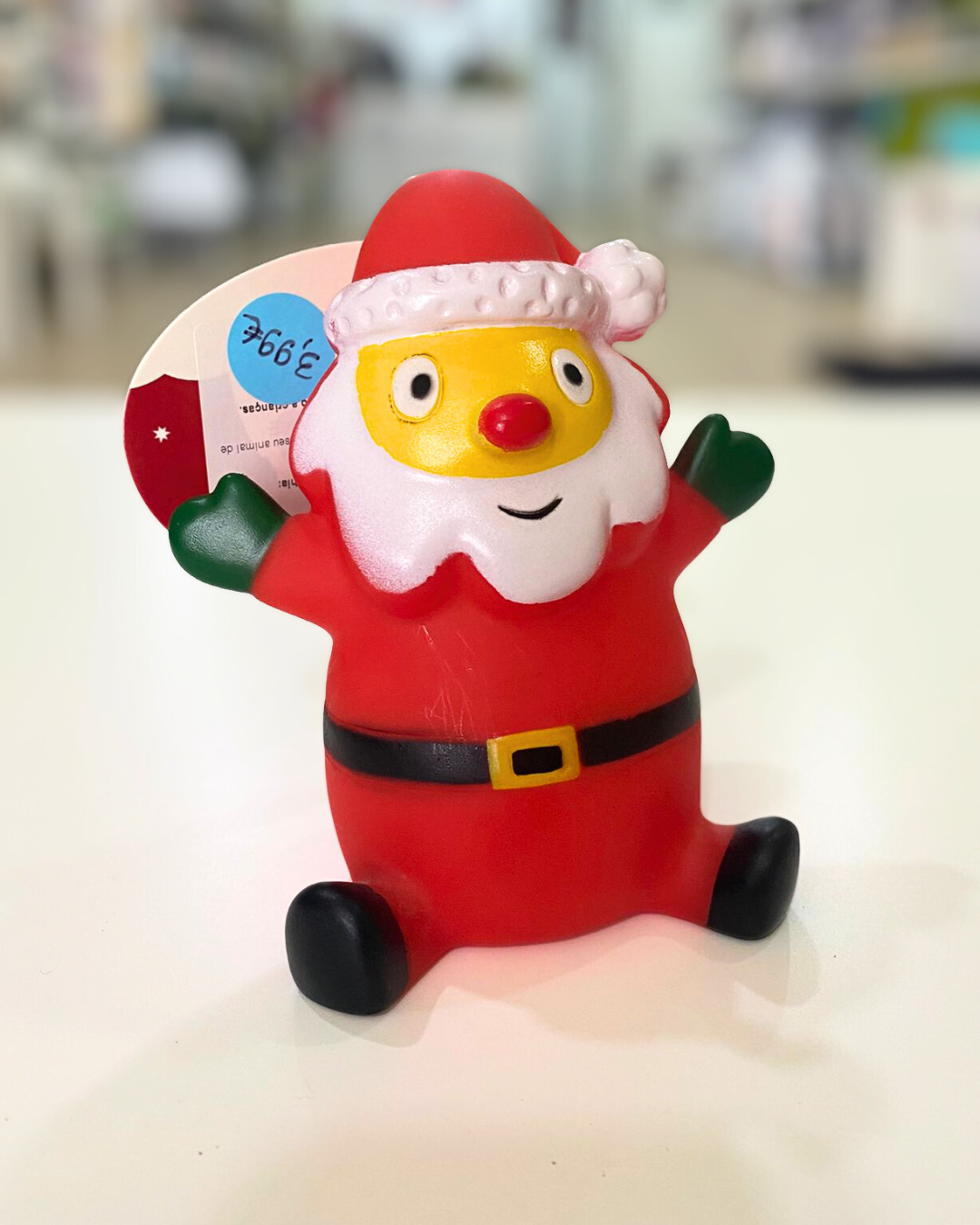 Brinquedo de Vinil Pai Natal – 12 cm