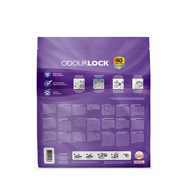 Areia Ultra Aglomerante - OdourLock - Lavanda