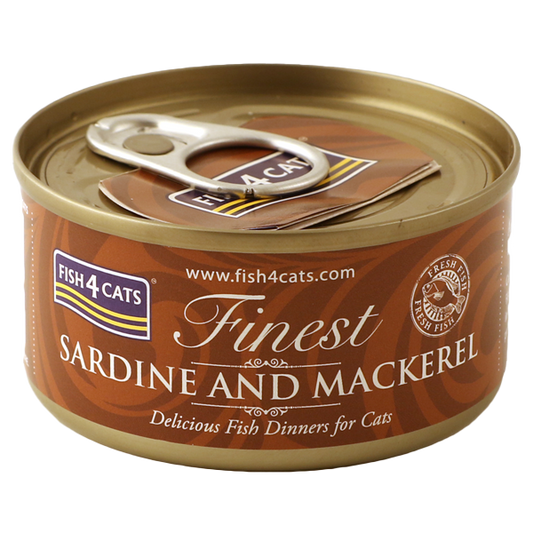 Sardinha com Cavala- Fish4Cats Finest (70g)