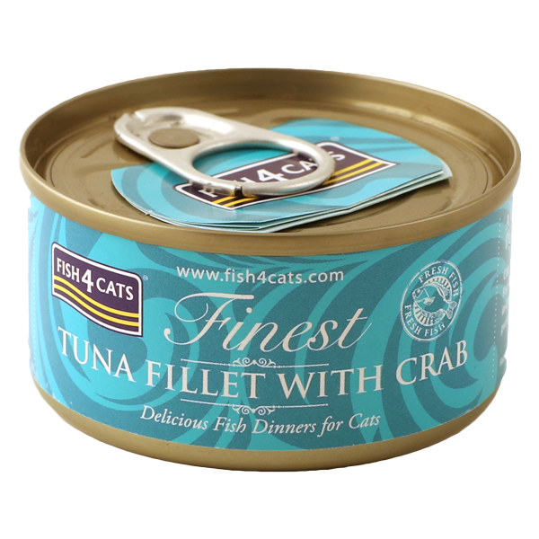 Filete de Atum com Caranguejo- Fish4Cats Finest (70g)