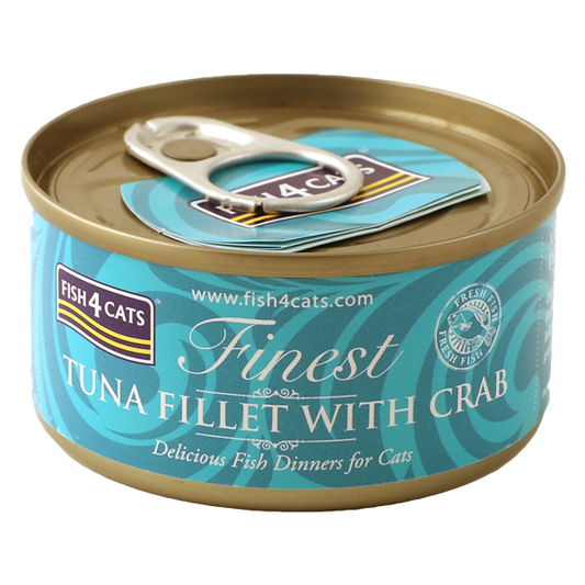 Filete de Atum com Caranguejo- Fish4Cats Finest (70g)