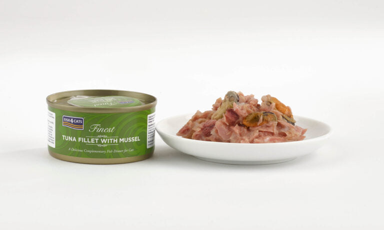 Filete de Atum com Mexilhão - Fish4Cats Finest (70g)