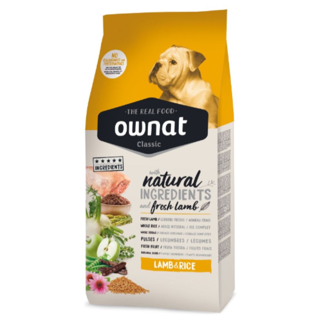 Ownat Classic Lamb&Rice - Cão