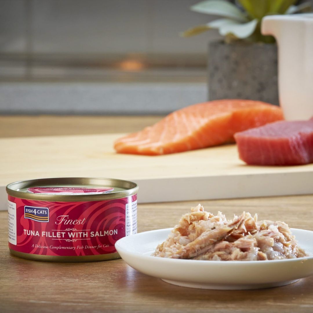 Filete de Atum com Salmão - Fish4Cats Finest (70g)
