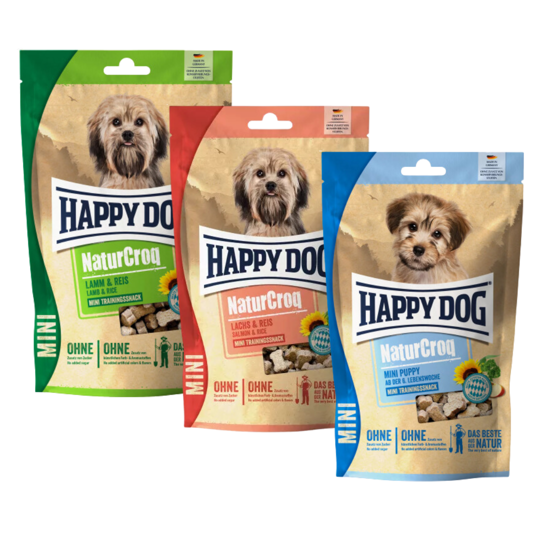 Snack Cão Mini - HappyDog NaturCroq - 100g