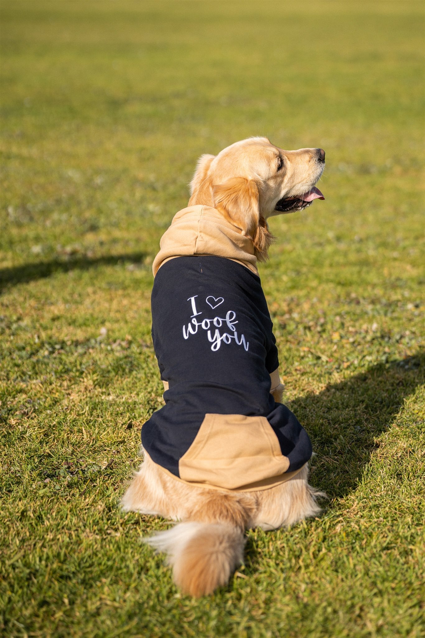 Pet Hoodie I WOOF YOU