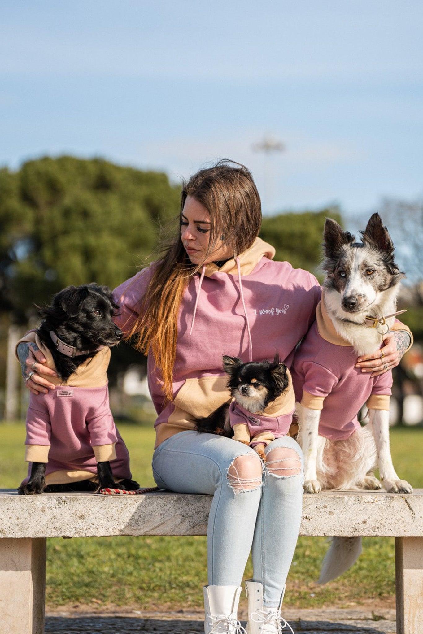 Pet Hoodie I WOOF YOU