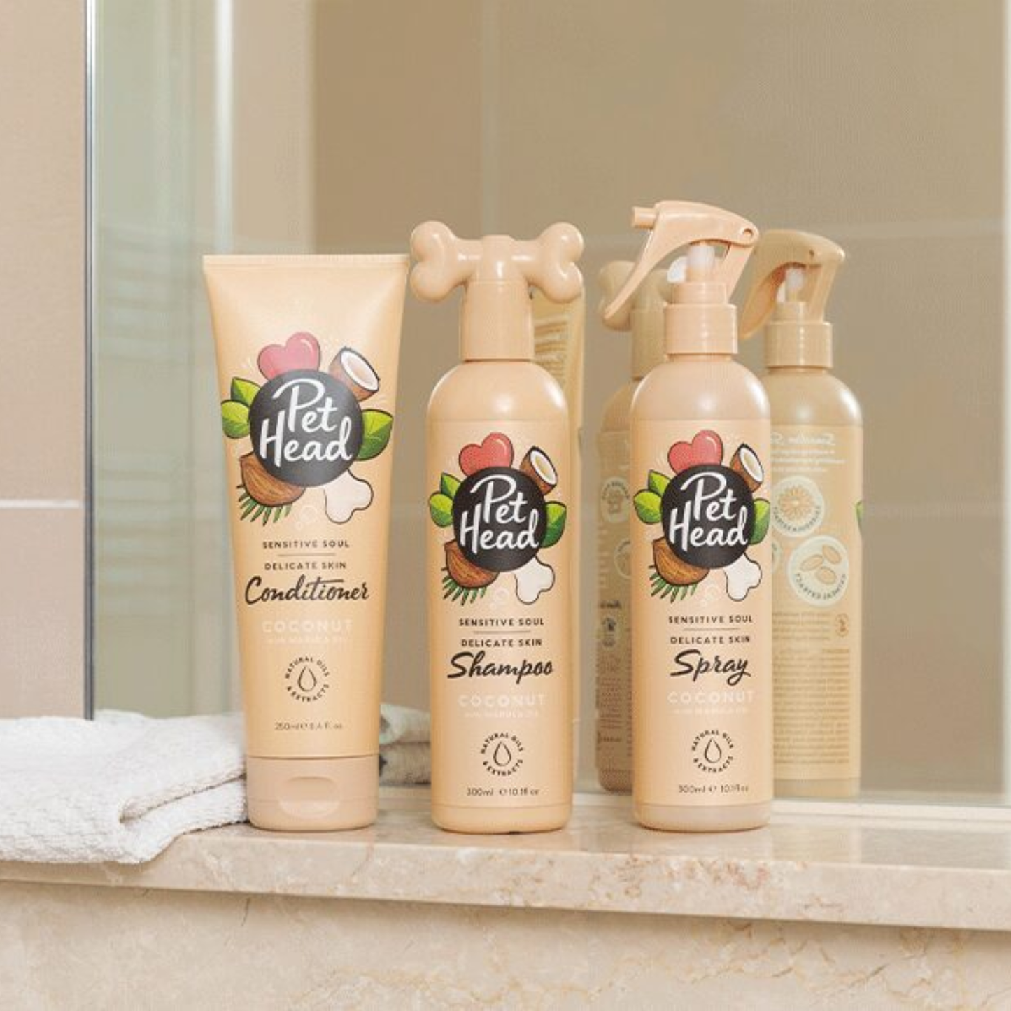 PET HEAD Sensitive Soul Condicionador - Cães com Pele Sensível - 250ml