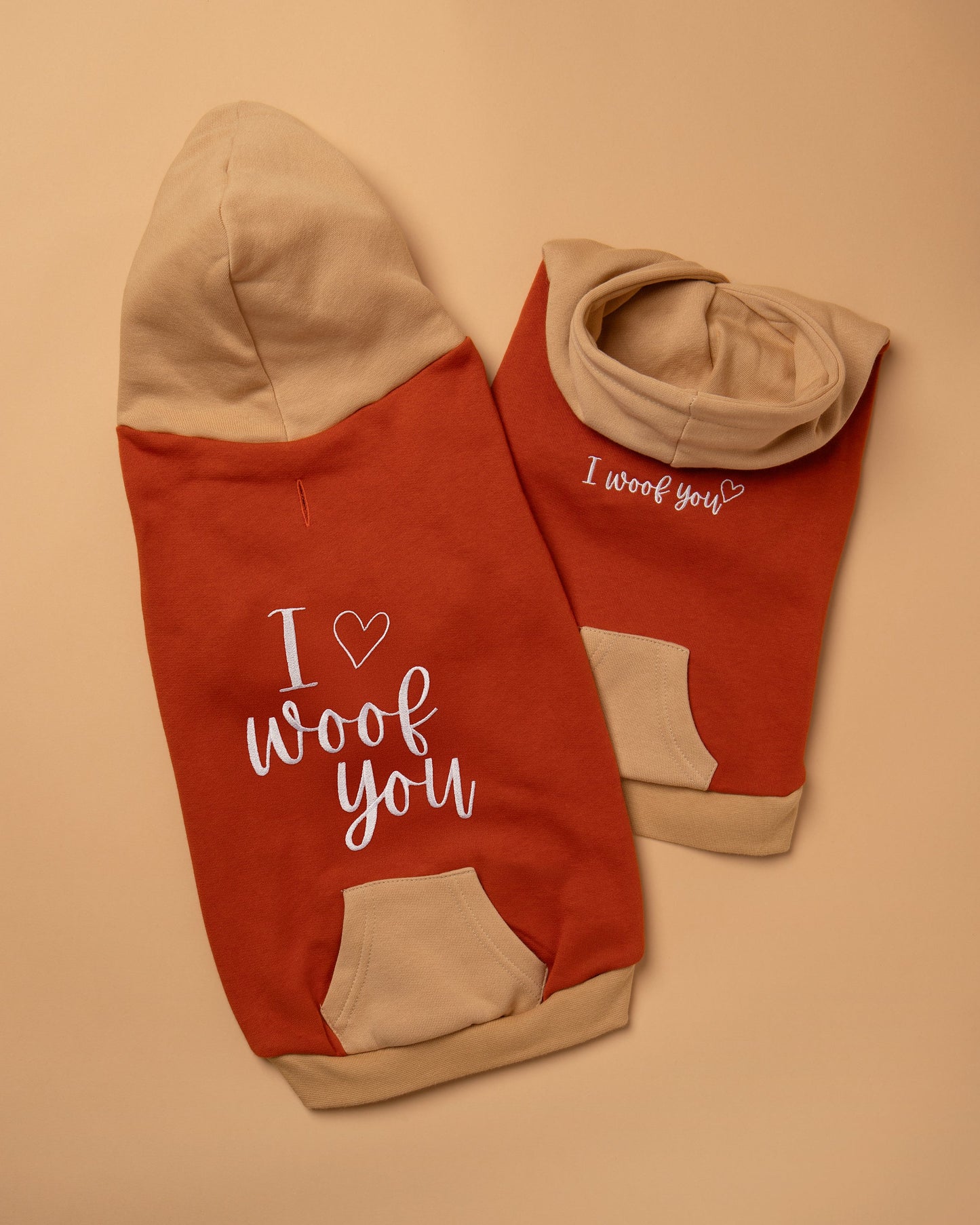 Pet Hoodie I WOOF YOU