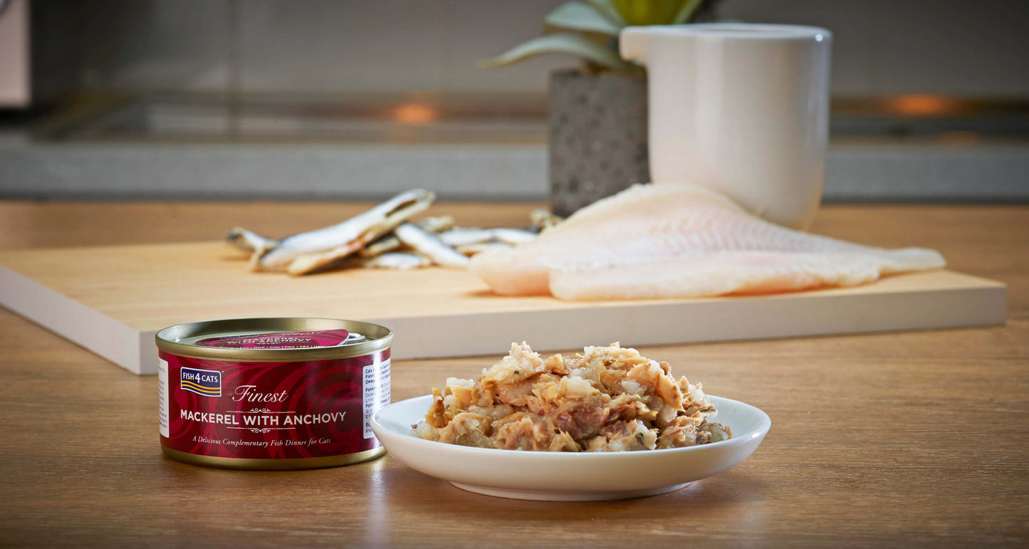 Cavala com Anchovas - Fish4Cats Finest (70g)