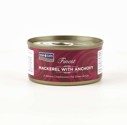 Cavala com Anchovas - Fish4Cats Finest (70g)