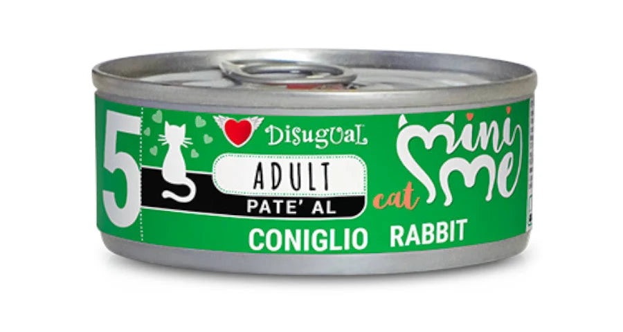Disugual Mini Me Paté de Coelho para Gato Adulto – 85g