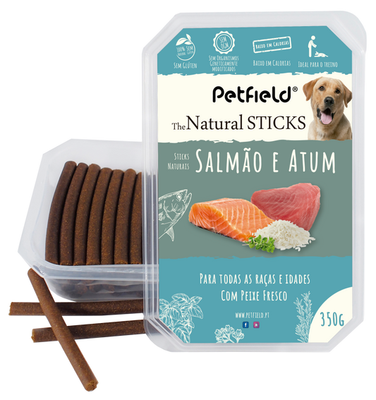 Sticks Natural de Salmão e Atum 350g