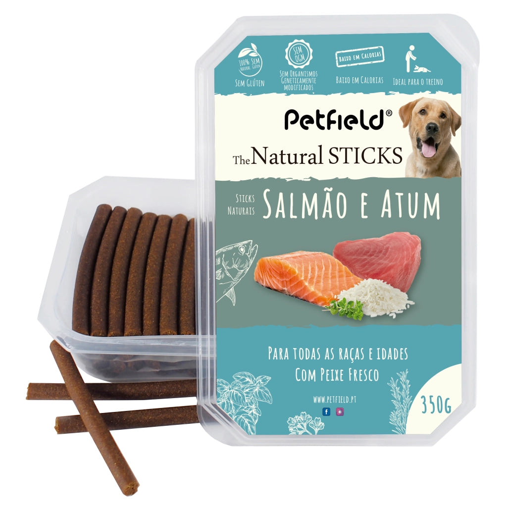 The Natural Sticks® Salmão e Atum